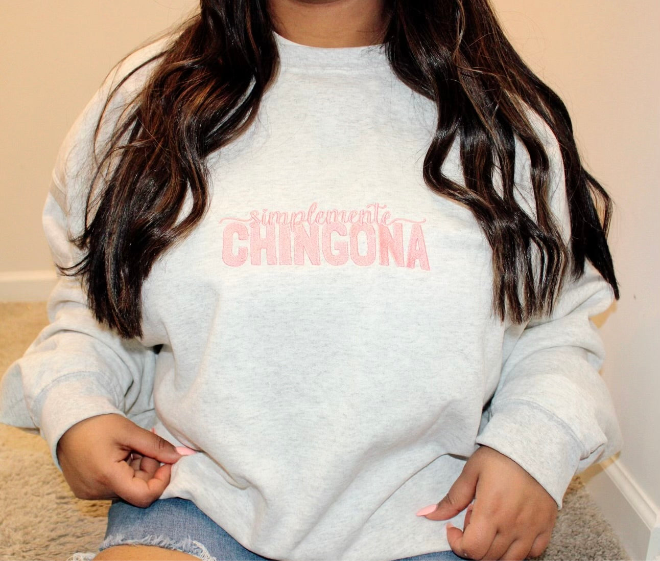 Chingona sweatshirt clearance