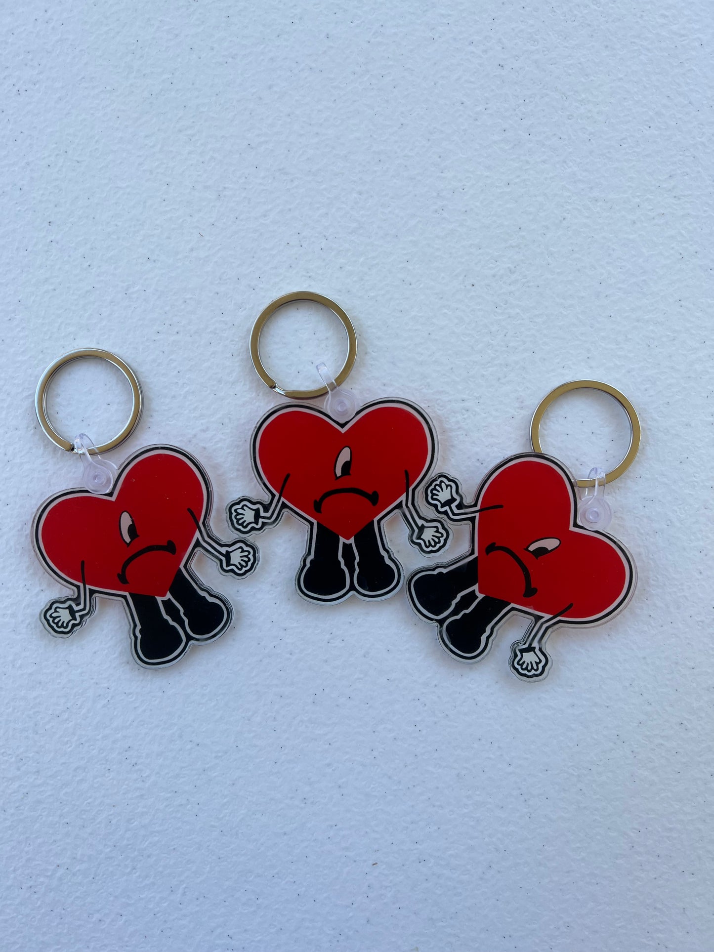 Sad Heart keychains