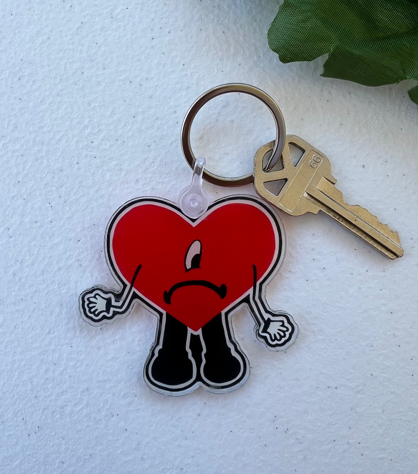Sad Heart keychains