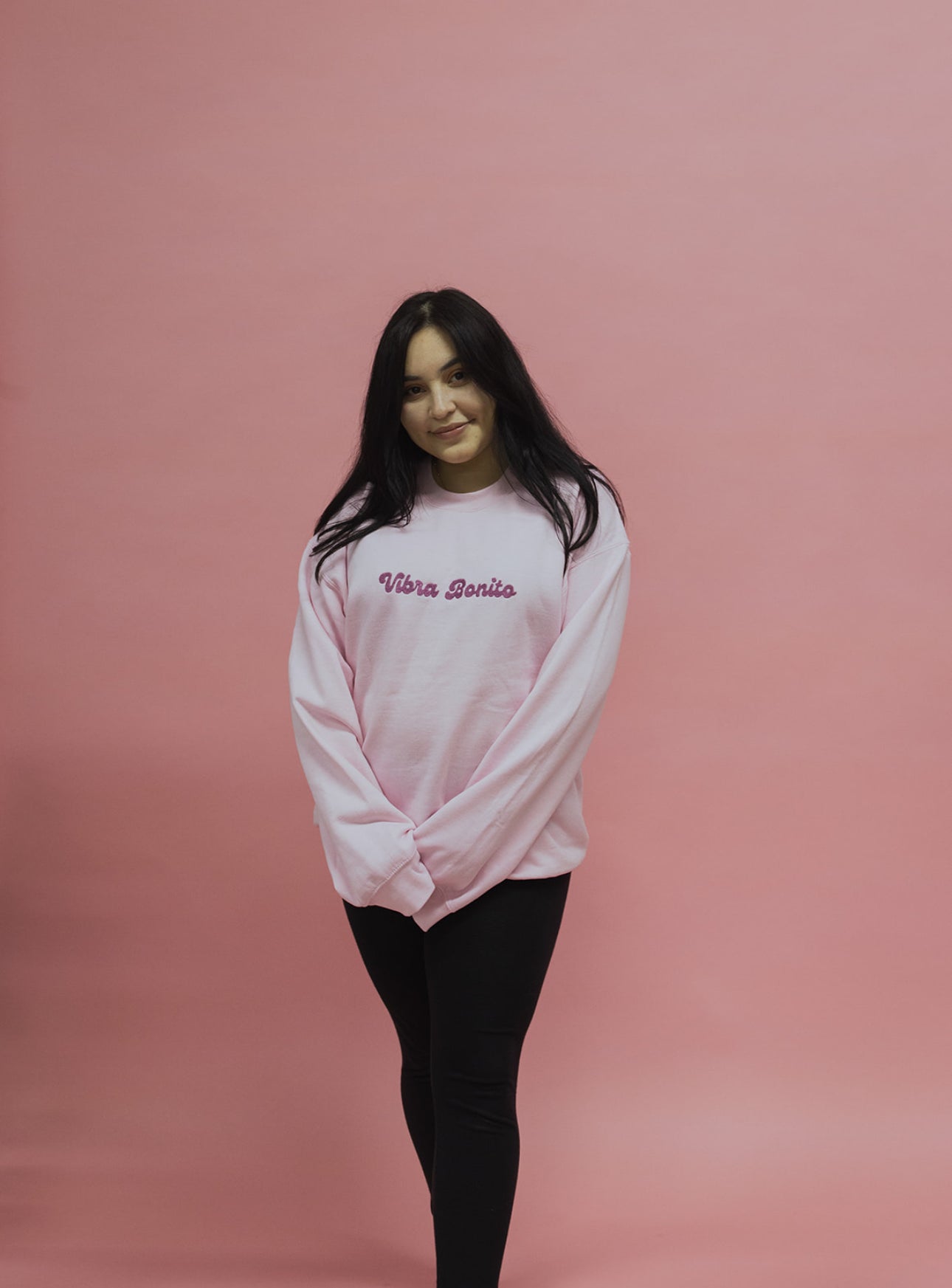 Vibra bonito embroidered sweater