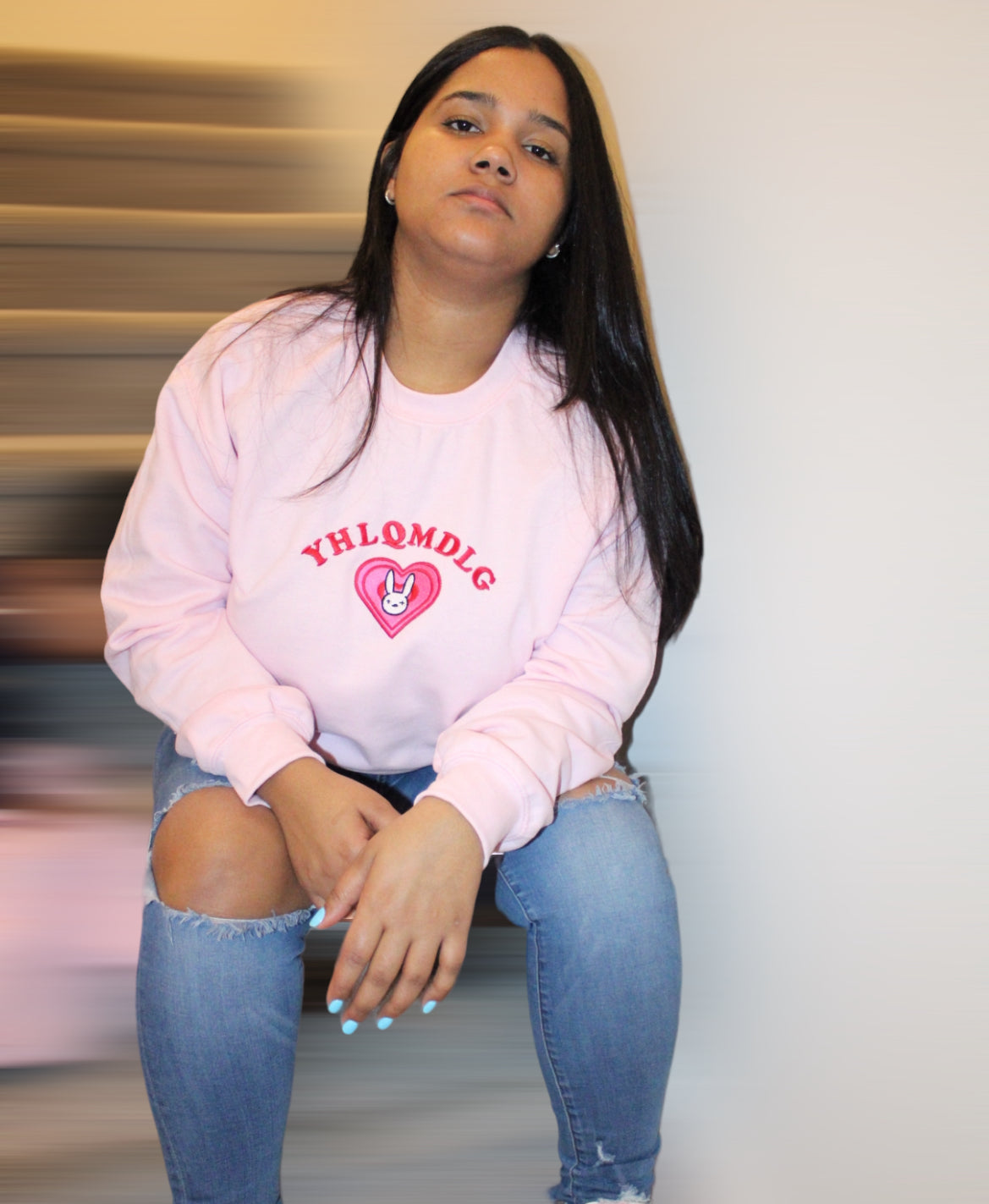 YHLQMDLG valentine sweatshirt