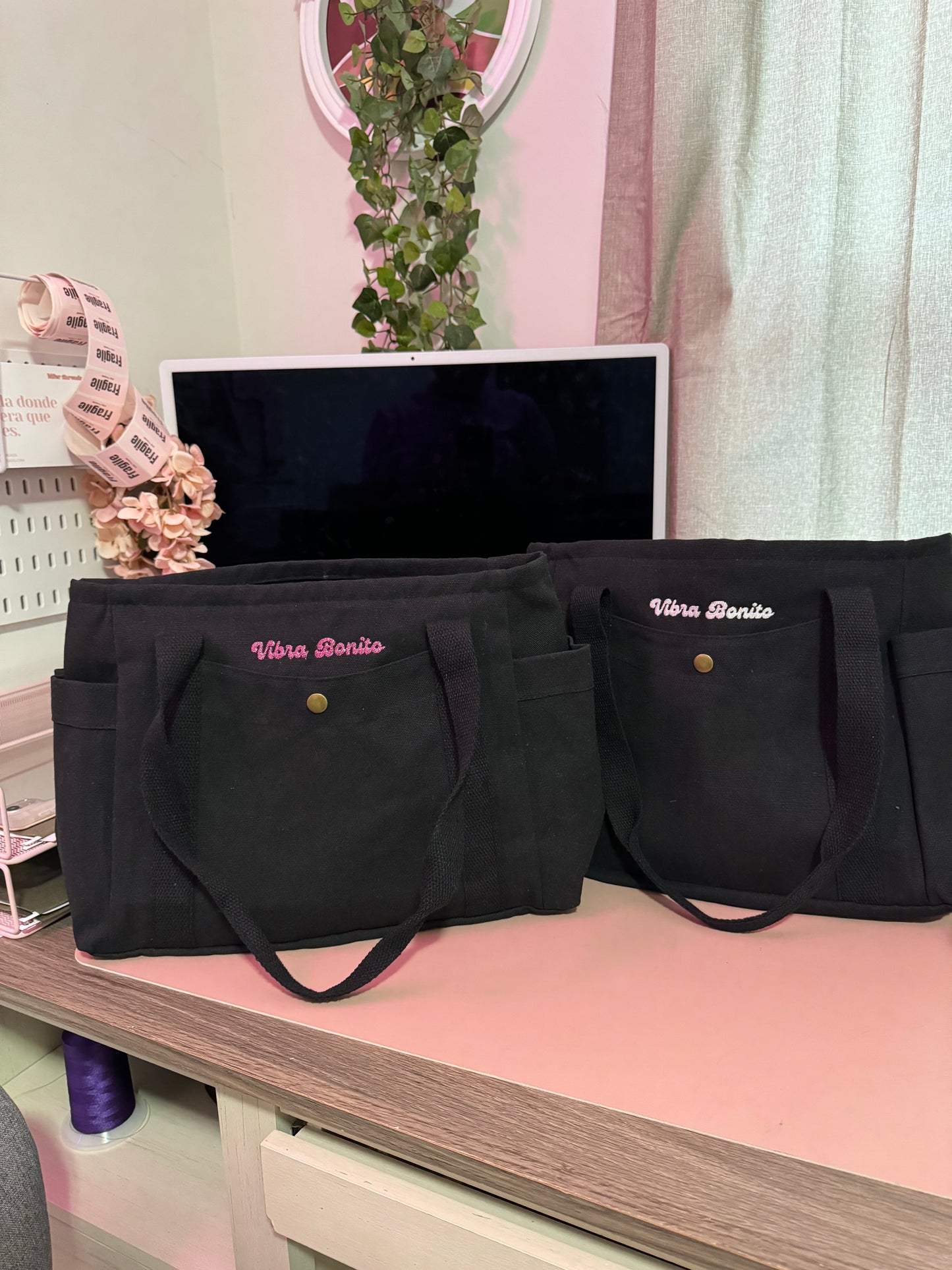 Vibra bonito tote bag